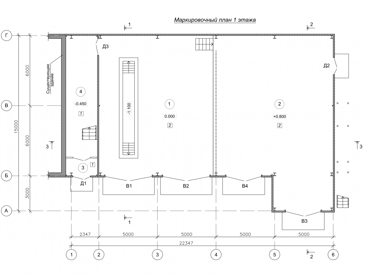 Планировка СТО из сэндвия-панеелей -  фото 1